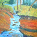 Close to Mint Spring, 24 x 30, Acrylic $525